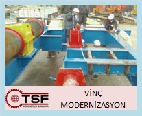 vinç revizyon, vinç bakım, vinç modernizasyon, vinç yenileme, vinç kapasite artırımı.